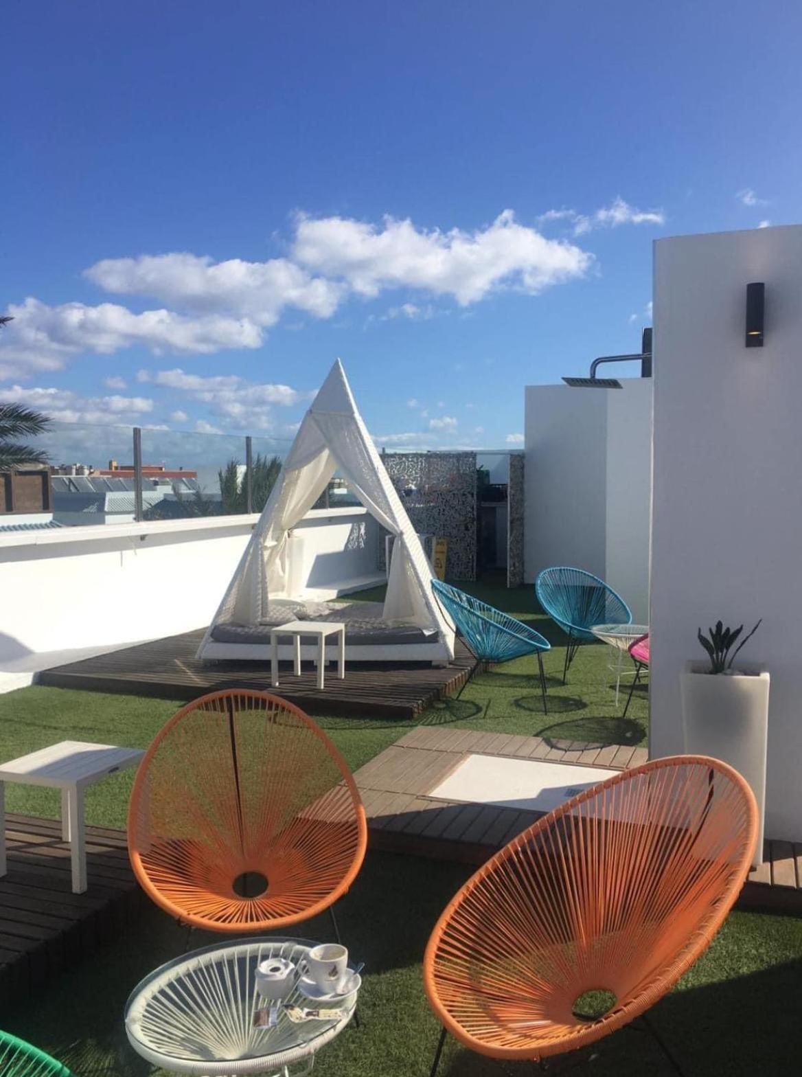 Corralejo Bristol Terrace Apartment Con Giardino Privato Esterno Extérieur photo